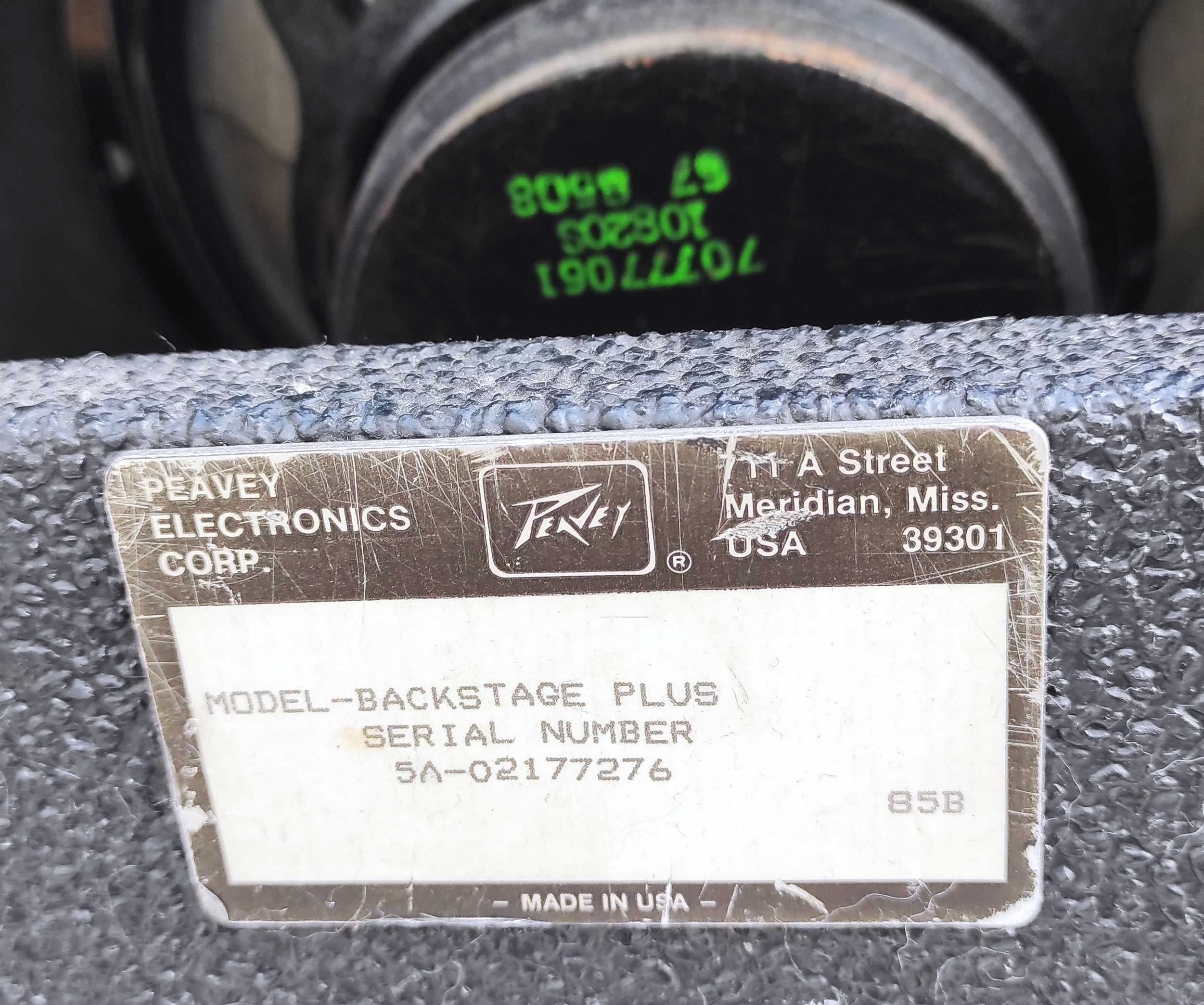 Peavey Backstage Plus 1980 oryginał USA