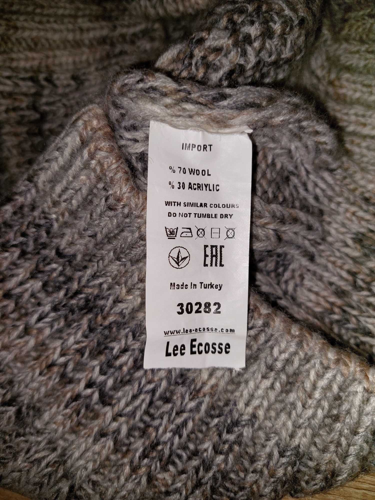 Продам зимовий в'язаний теплий чоловічий светр, ТУРЦІЯ