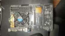ASRock b150 pro4/D3 + i5-6500 + 8 GB ram