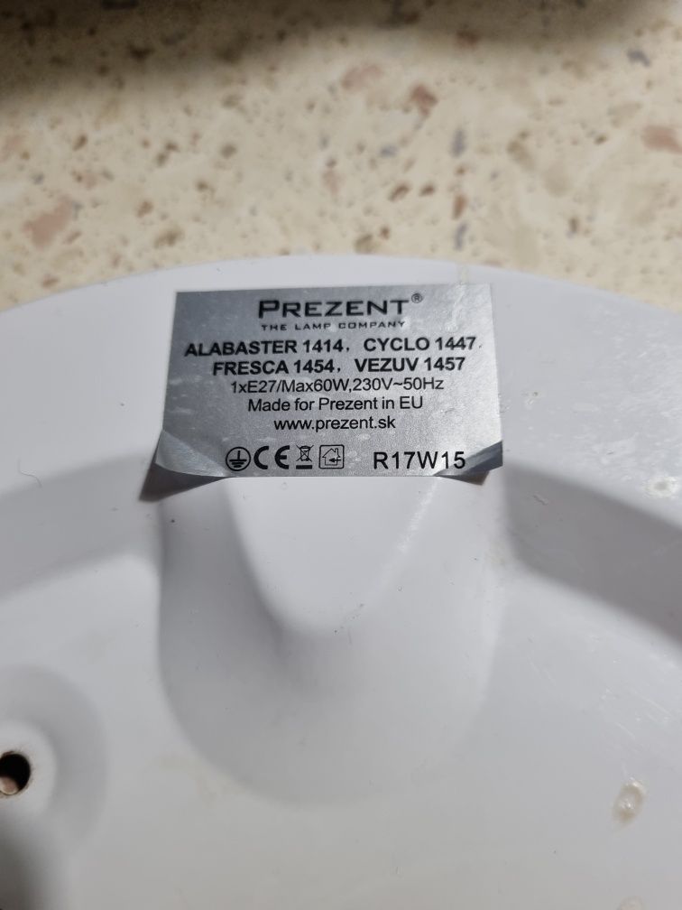 Podstawa do lampy blacha do plafonu używana