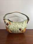 Coach Limited Edition Jasnozielony Canvas Ladybug Torba na ramię