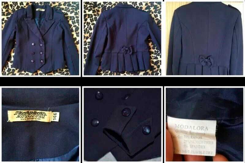 Костюм (піджак і спідниця), р 140-152