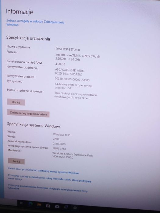 Dell Optiplex 9020  nr 2
