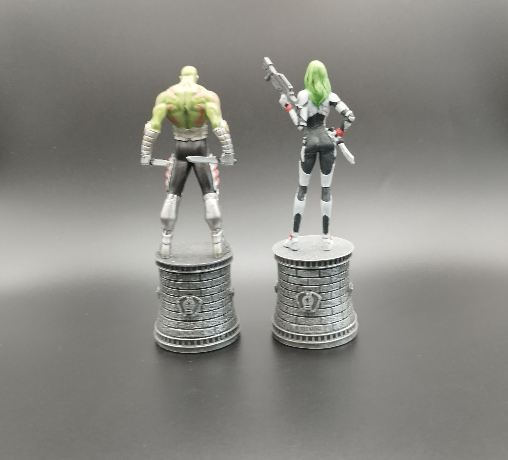 Zestaw 2 figurek Marvel Szachowe Gammora i Drax ok 13 cm