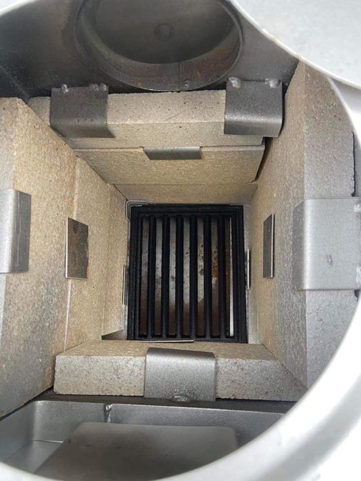 Piec szamotowy koza cyganek 9 cegieł +$+ zestaw akcesoria piecowe