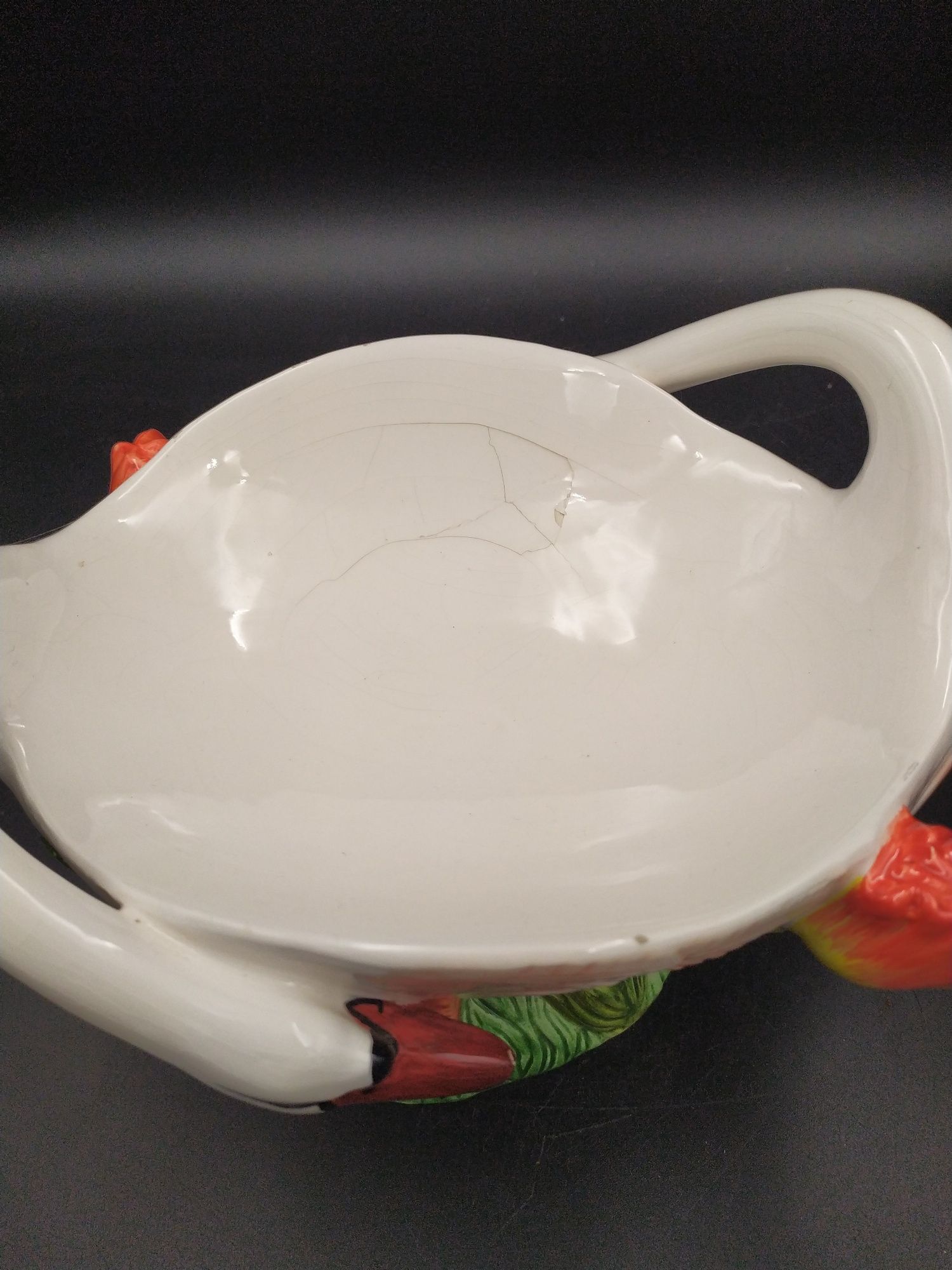 Stara piękna misa/ patera na owoce porcelanowa