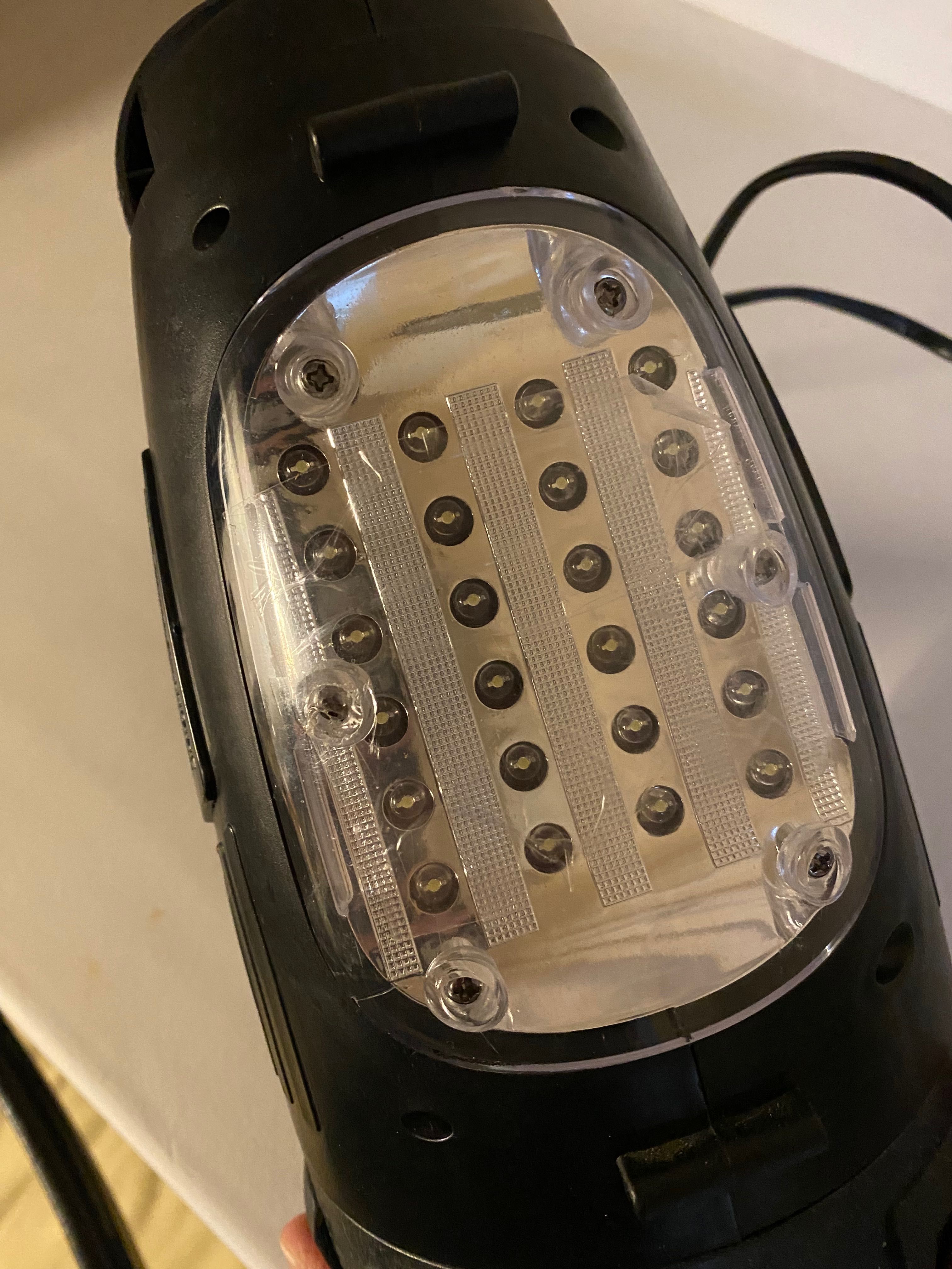Ліхтар акумуляторний Ручной фонарь-прожектор 2в1 аккумуляторный