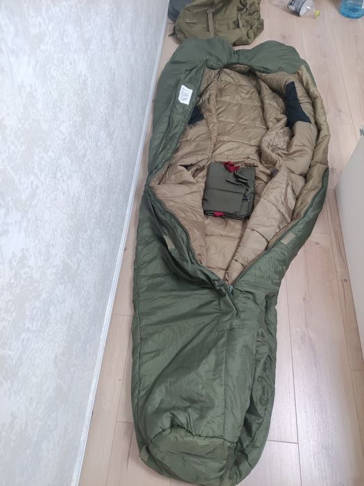 Спальний модульний  мішок Армії Британії, з простирадлом