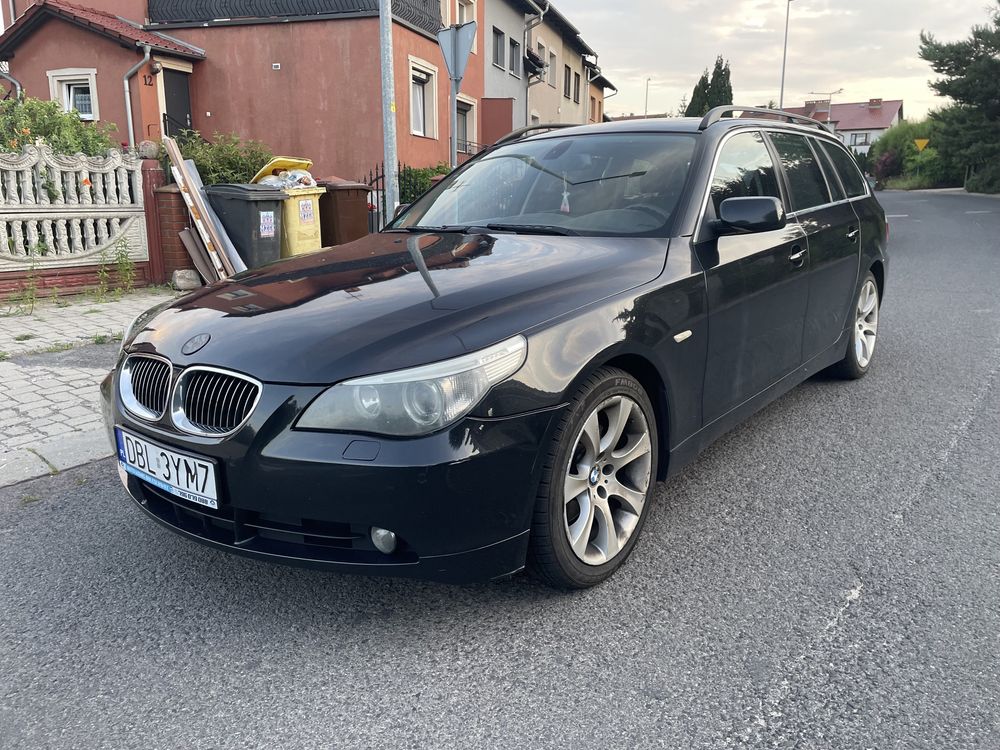 BMW E61 530d automat navi skóry xenon zarjesjestrowany w PL