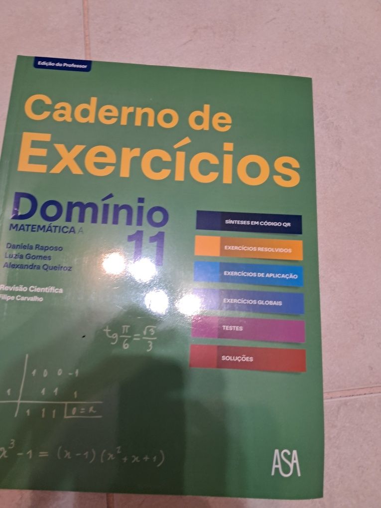 Domínio 11, Matemática A,  NOVO