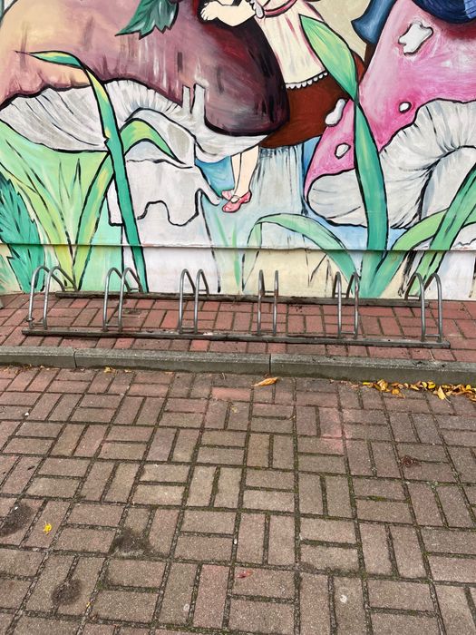 Metalowy stojak rowery 6 miejsc