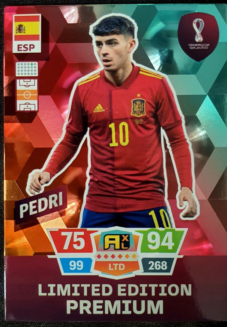 Panini FIFA World Cup Qatar 2022 Limited Edition Premium - Pedri