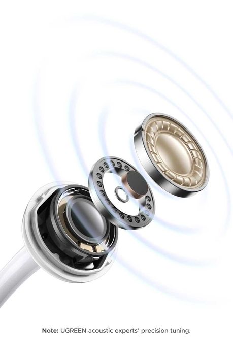 Спортивні TWS-навушники Ugreen ClipBuds Pro (LDAC,NC, 7.5/32 год,IPX5)