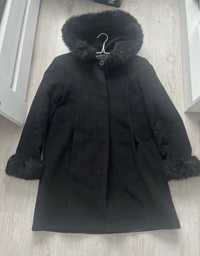 Płaszcz zimowy czarny