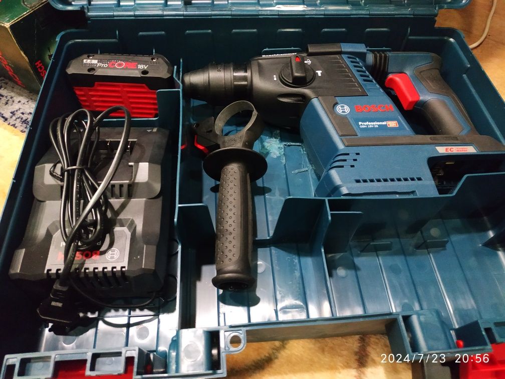 Перфоратор аккумуляторный Bosch Professional GBH 18V-26,
Телефоны