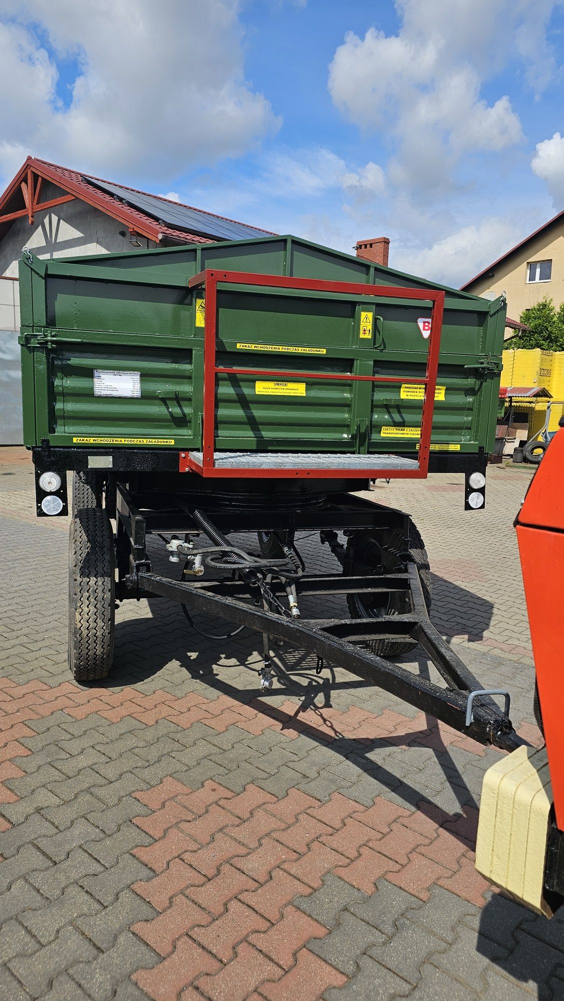 Przyczepa Autosan D-47B wywrotka