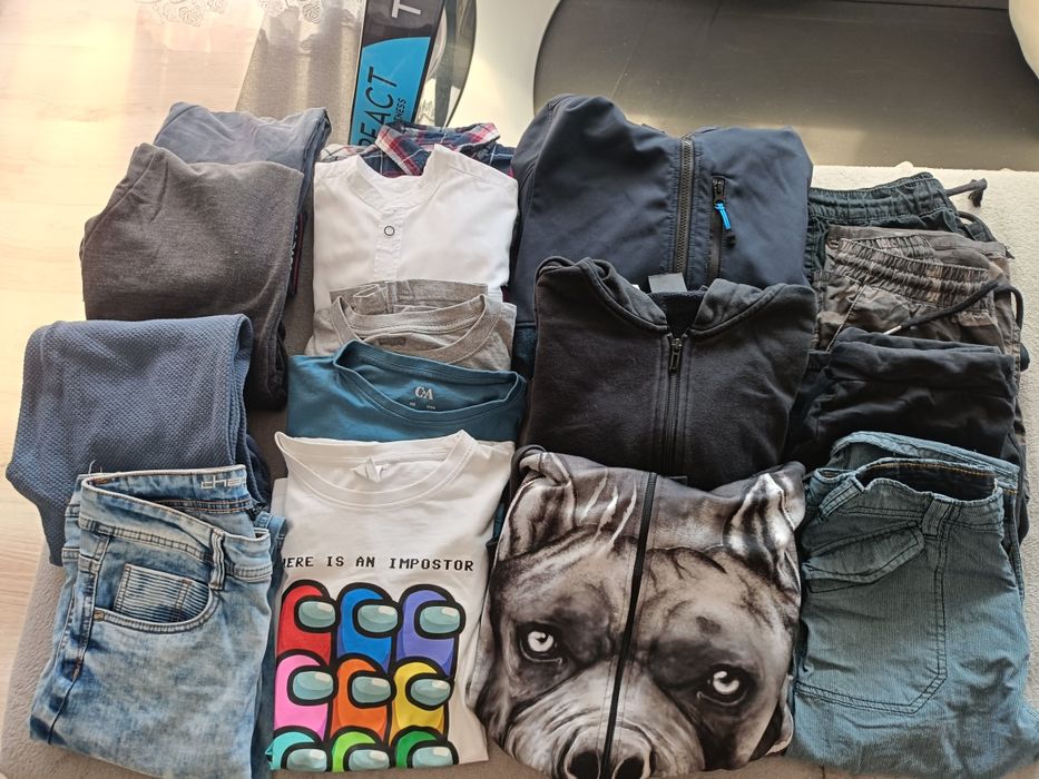 Paczka ubrań dla chłopca 158