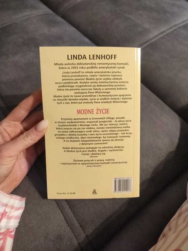 książka Modne życie, Linda Lenhoff