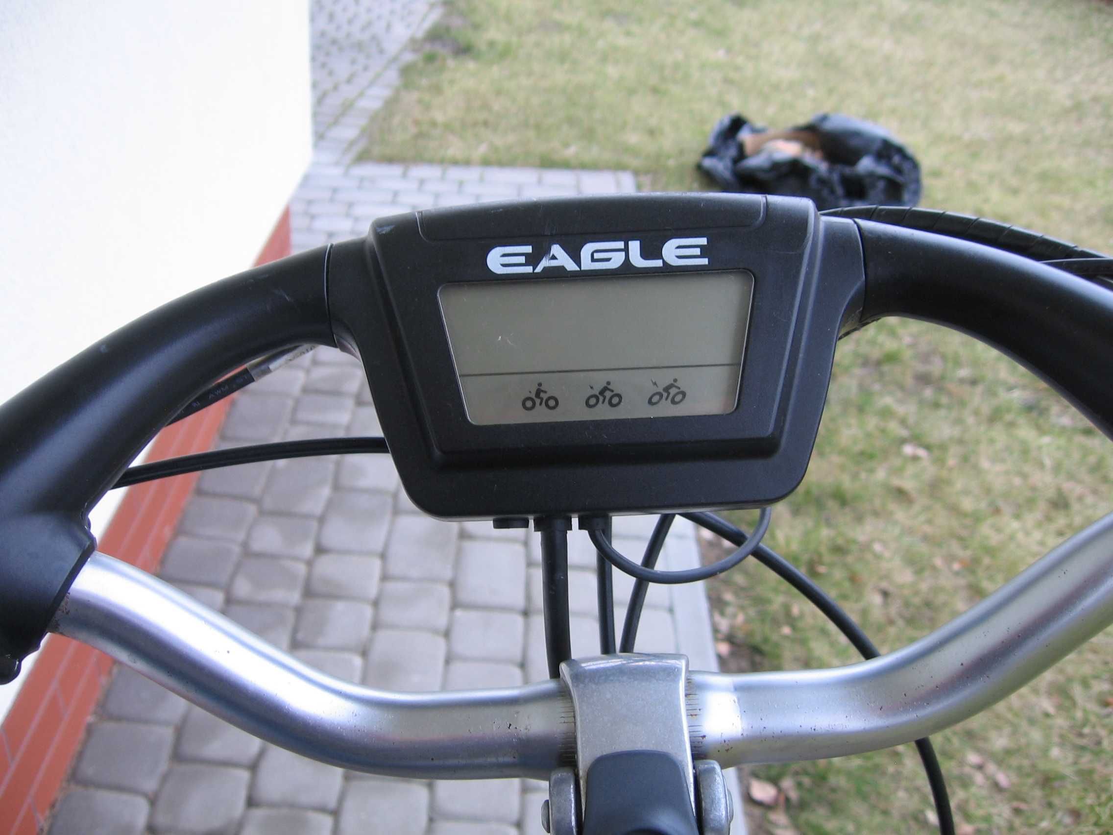 Rower elektryczny Union Eagle - osprzęt Tranz X-koła 20"- brak baterii