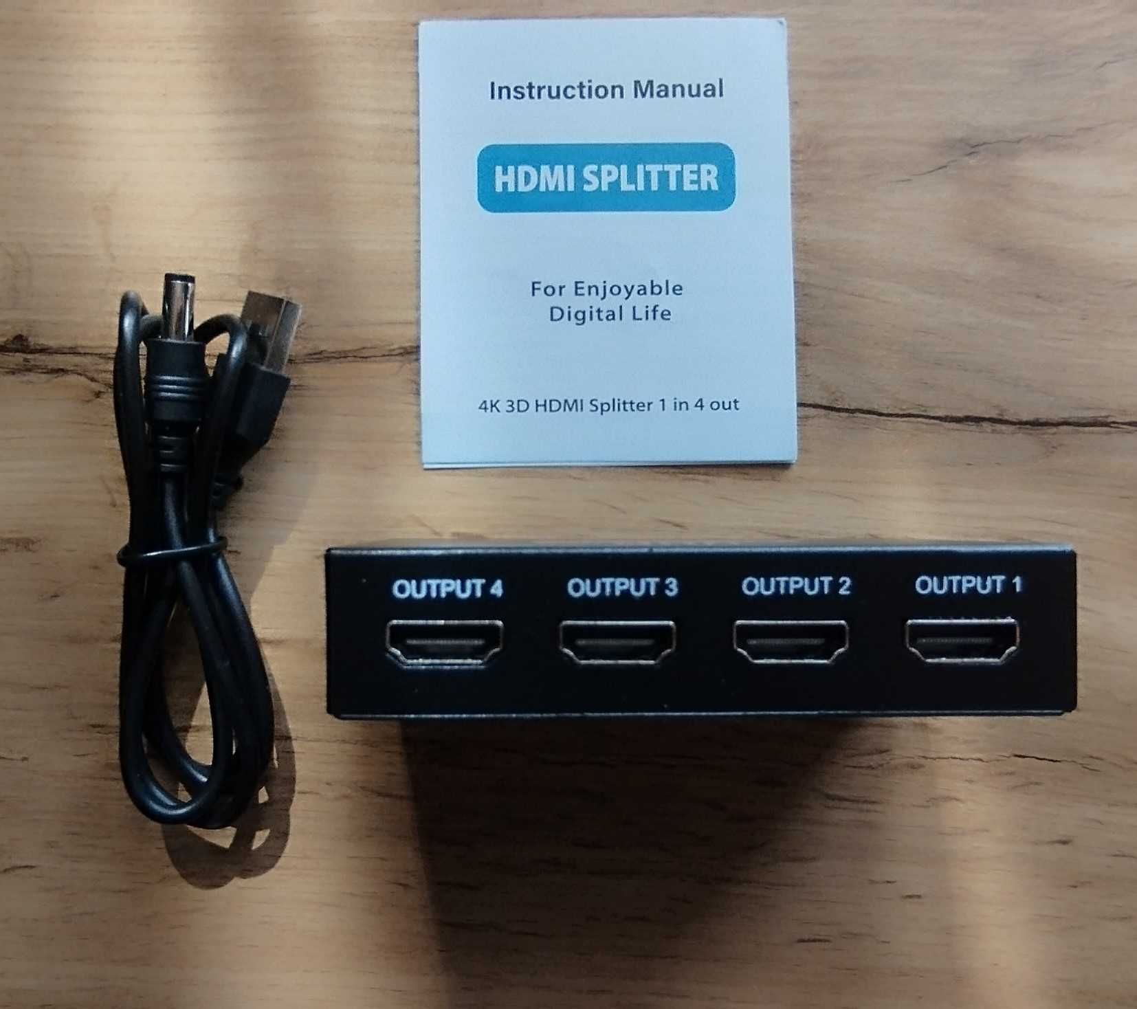 Rozdzielacz Interfejsu Multimedialnego 4K 2K HDMI