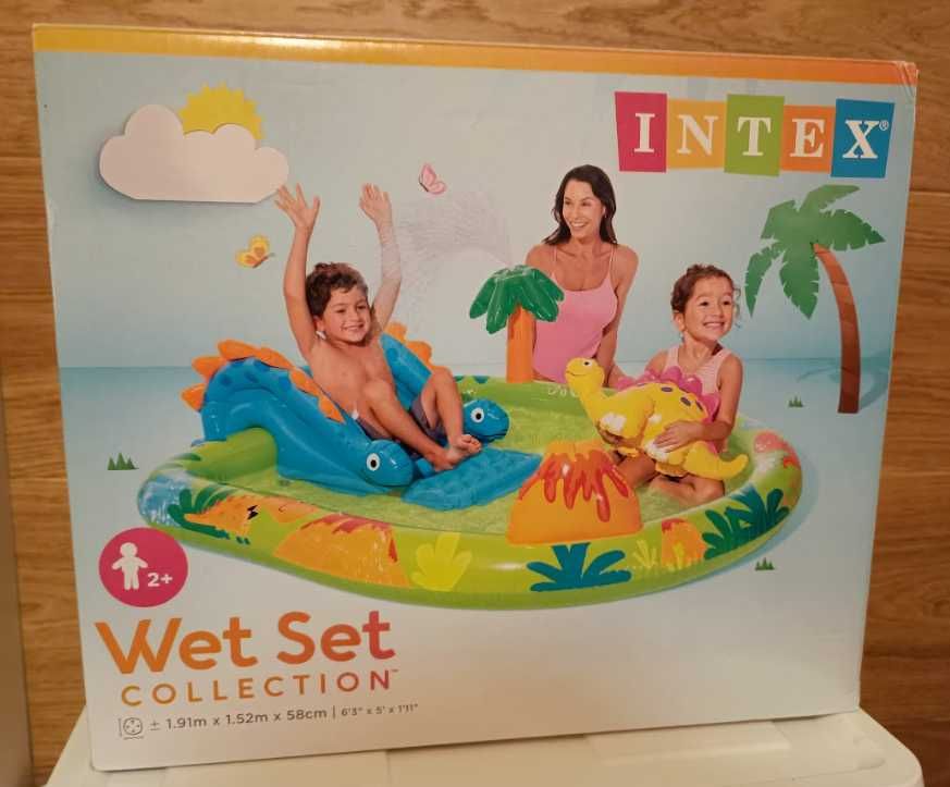 Wodny plac zabaw, basen, Intex Dino 57166 - NOWY (czytaj opis)
