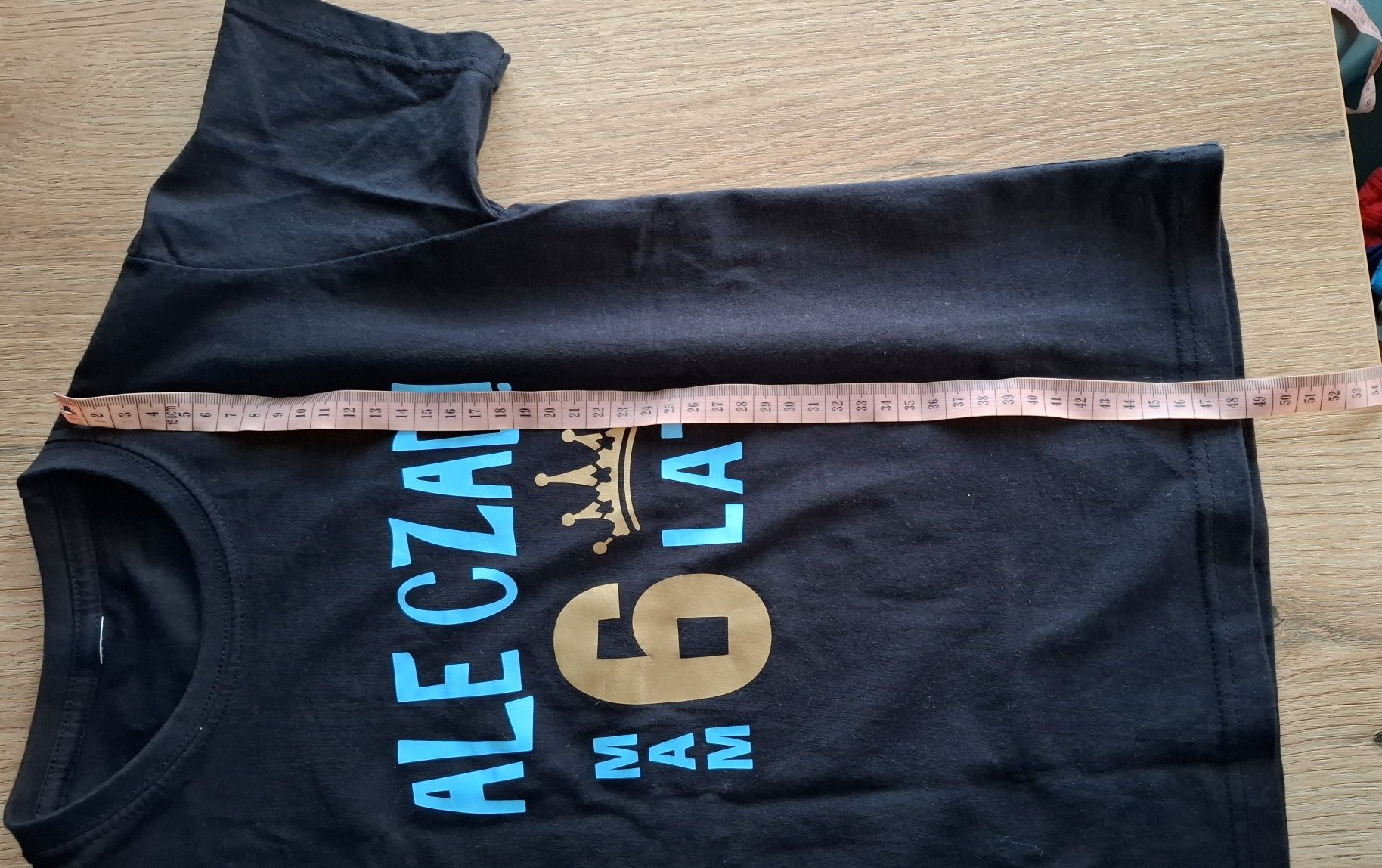 Koszulka ALE CZAD MAM 6 LAT, rozm. 128