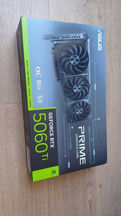 Karta graficzna ASUS GeForce RTX 5060 Ti Prime OC 8GB DLSS 4