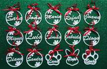 Bolas de Natal Personalizadas