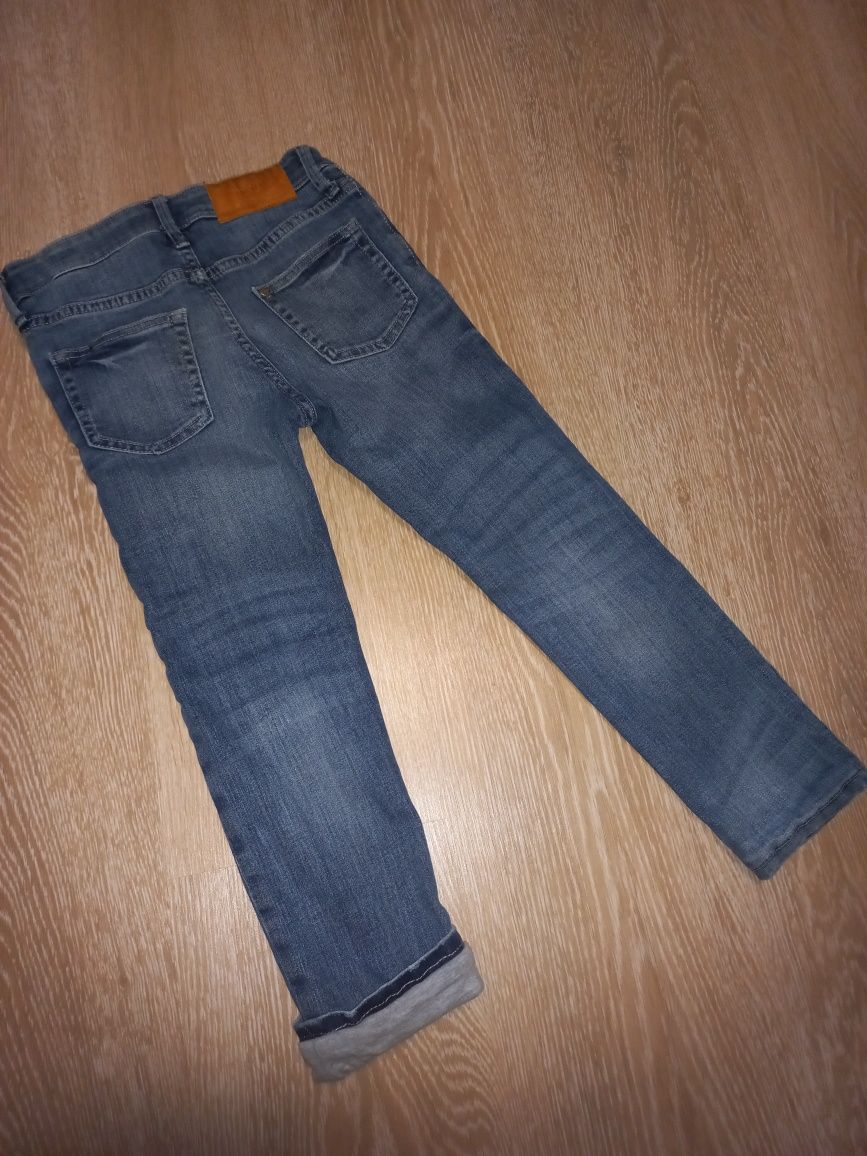 Джинсы на подкладке, штаны НМ,  122 см, 6-7 лет