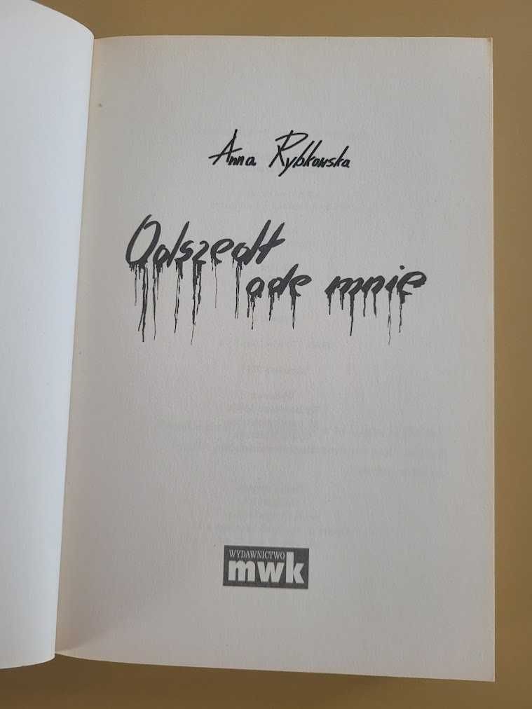 Odszedł ode mnie Anna Rybkowska