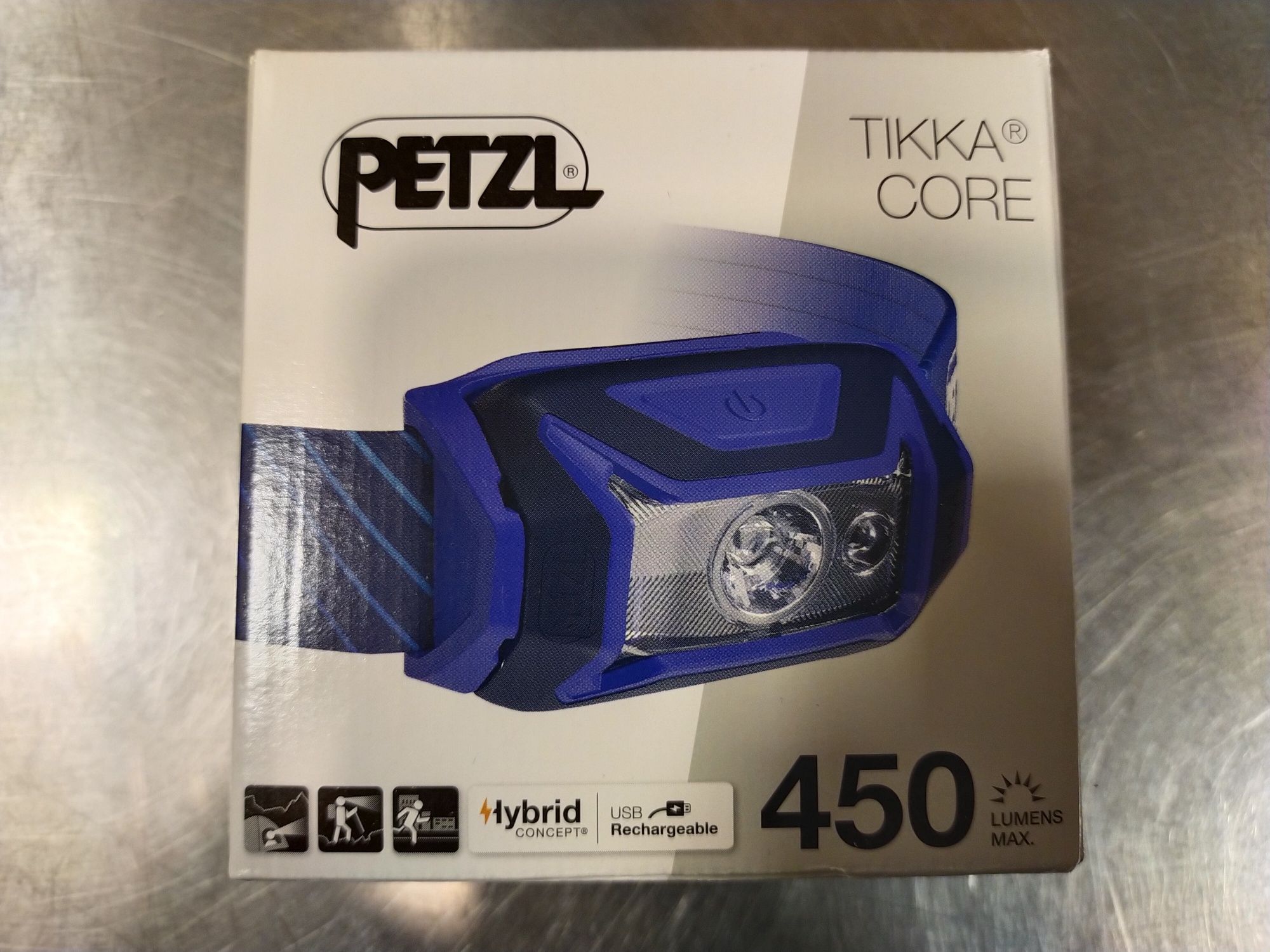 Petzl Tikka Core, akumulator - niebieska