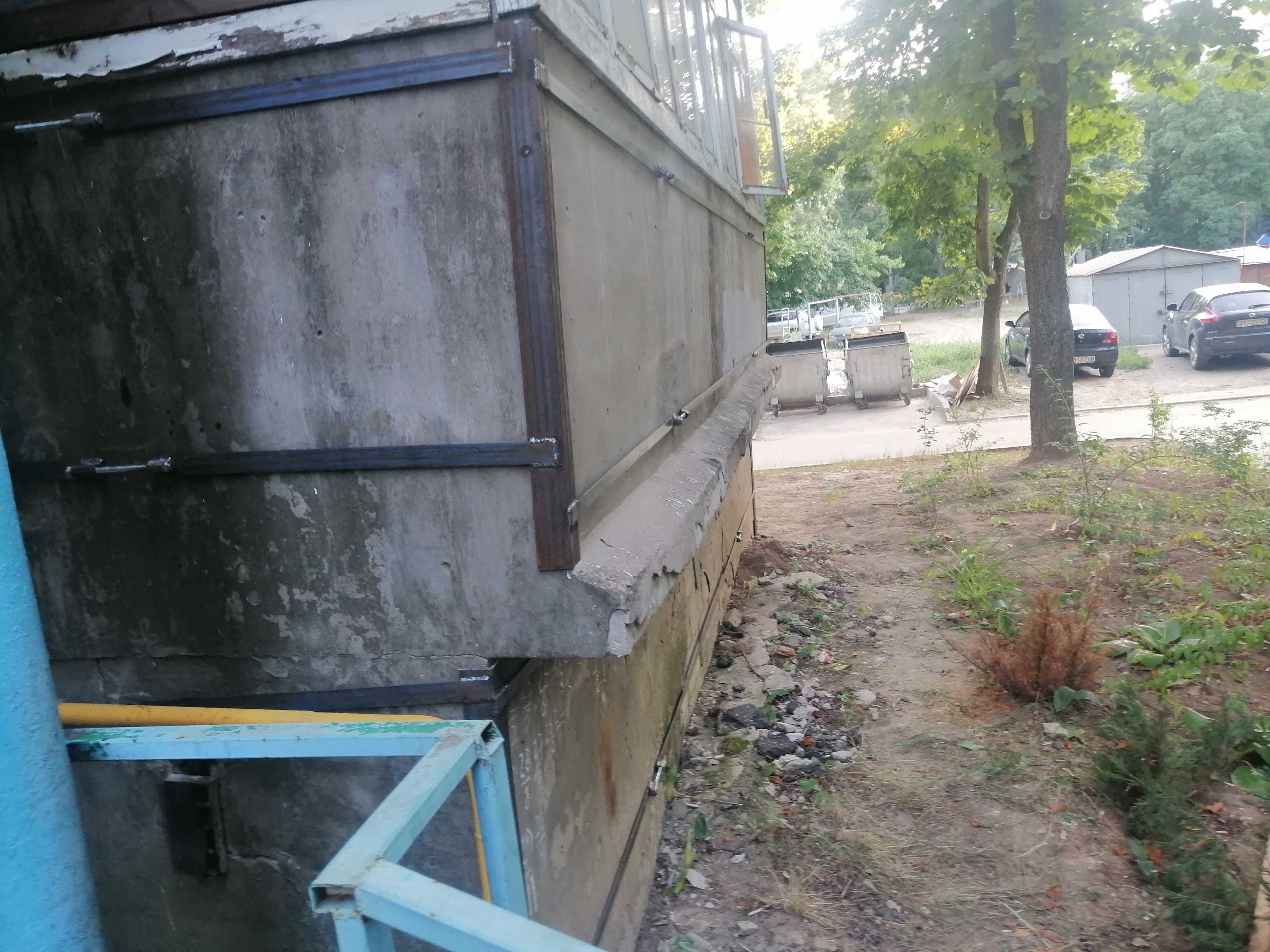 Стяжка дома, усиление фундамента, строительные работы, стягивание дома