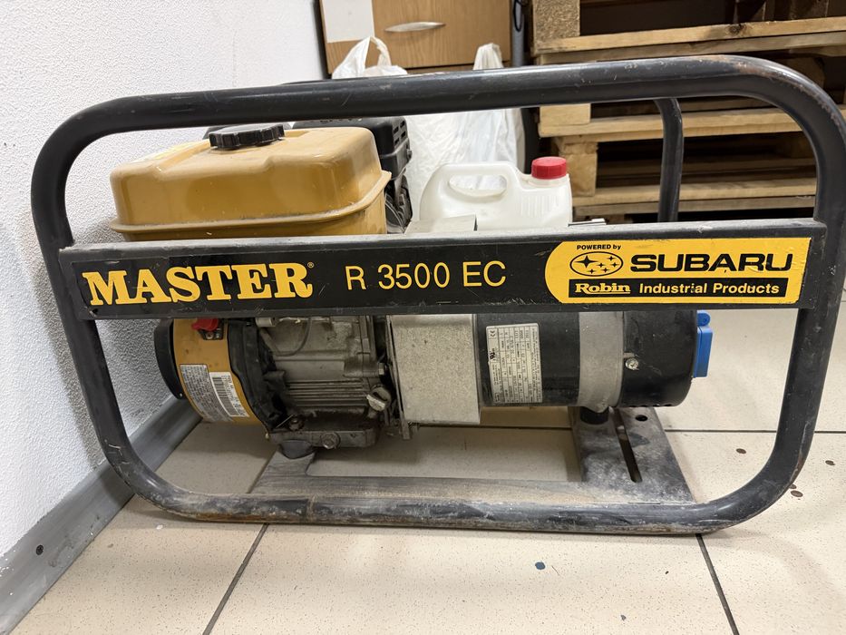 Бензиновий генератор Subaru 3.5кВт+ візок + каністра
