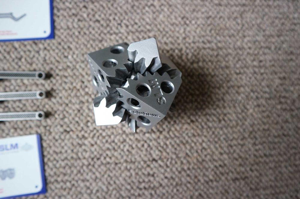 3D деталі друк металом кейс SLM Solutions 3Д друк