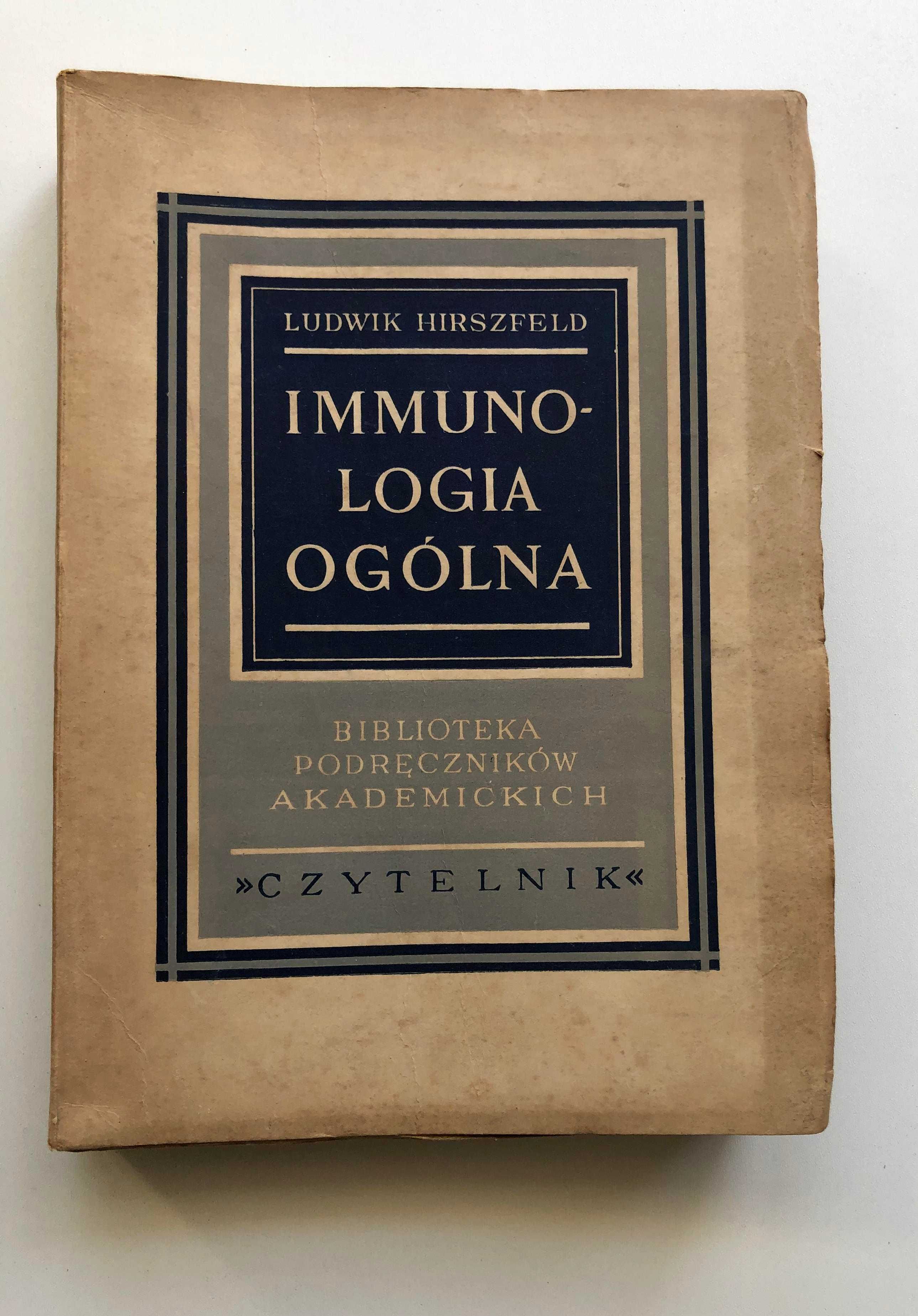 Immunologia ogólna - L. Hirszfeld 1949 r.