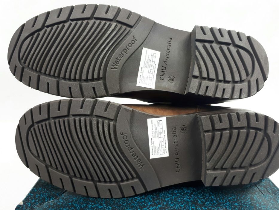 EMU AUSTRALIA - NOWE Roadside w11296 oak/chene us8 w/f uk6 eu39 botki