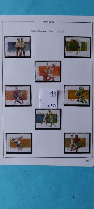 Selos de Portugal. Ano 2002. Novos c/ Goma original. Ref.22/08