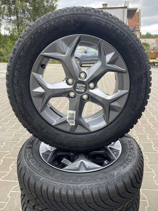 Nowe koła zimowe 15”  – Polo, Ibiza, Fabia + opony Semperit 185/65R15