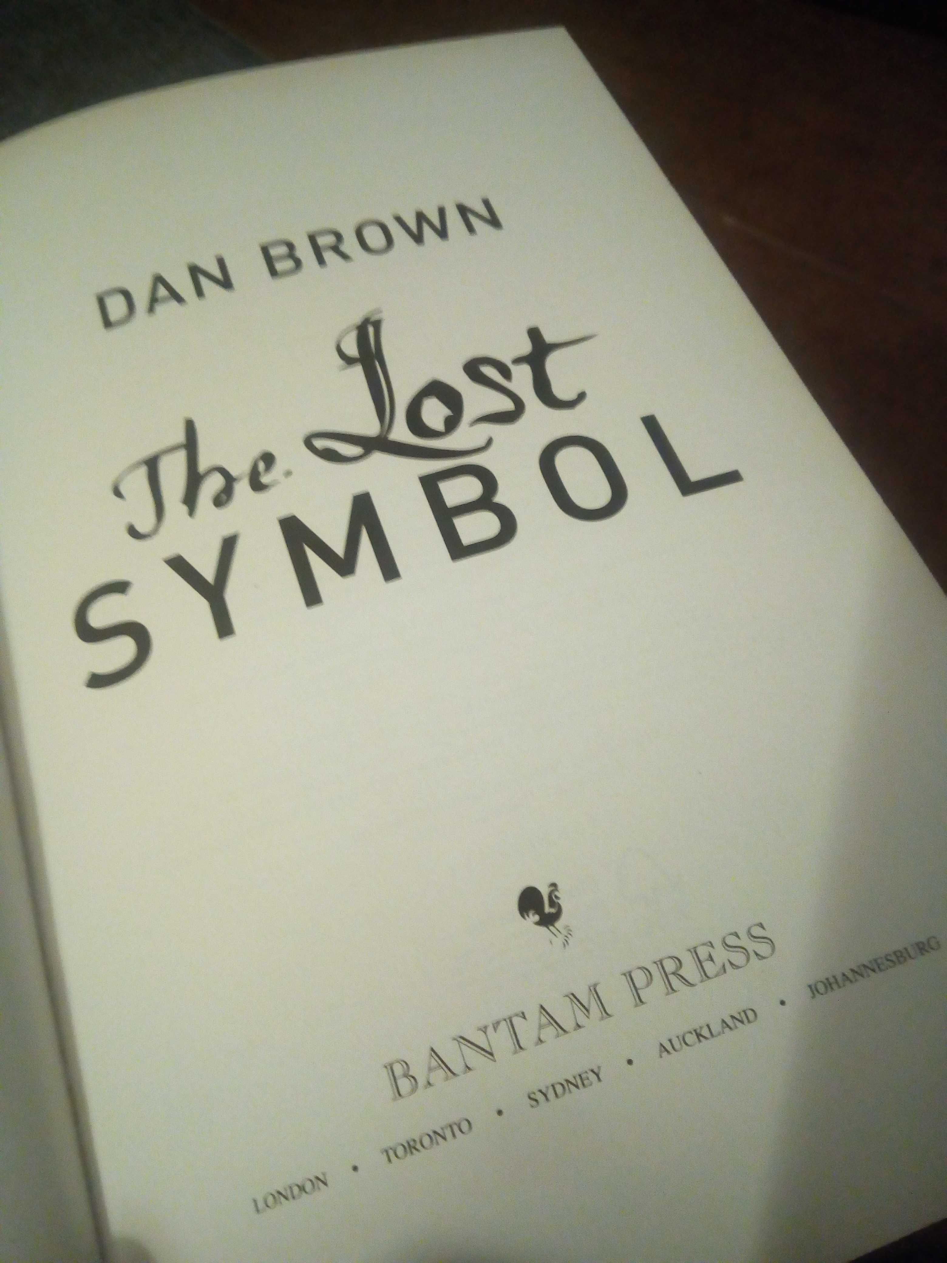 Obra original The Lost Symbol -Dan BROWN (Capa dura Novo!