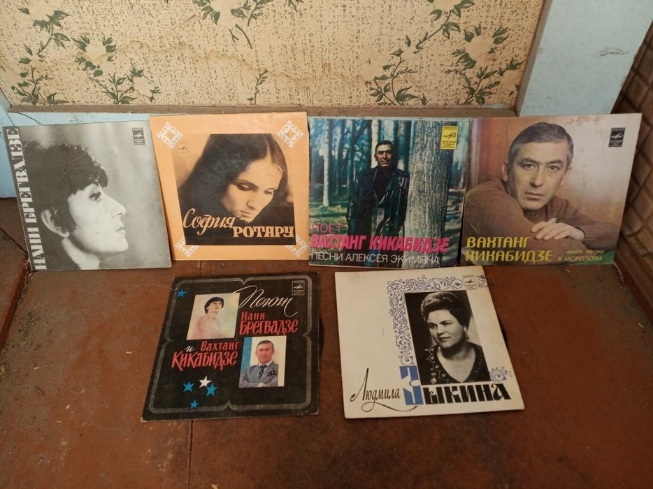 Пластинка ссср Вахтаг кикабидзе