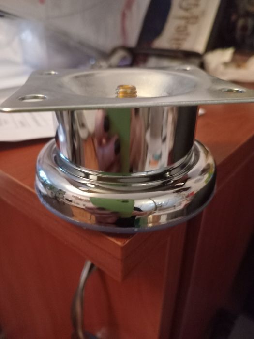 Меблеві ніжки хромовані