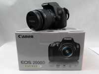 Aparat Canon EOS 2000D z obiektywem 18x55 SUPER STAN Komis 66