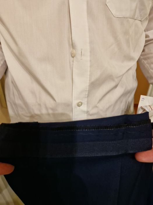 Garnitur męski granatowy