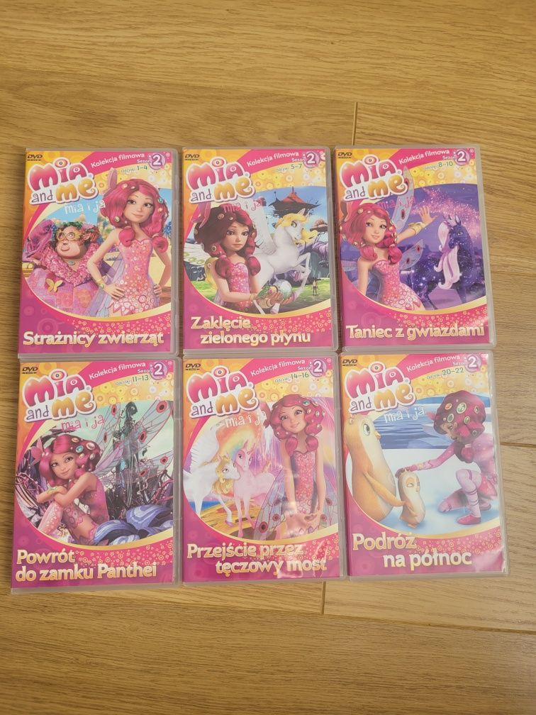Mia and me, sezon 2, 6x DVD,  Mia i ja