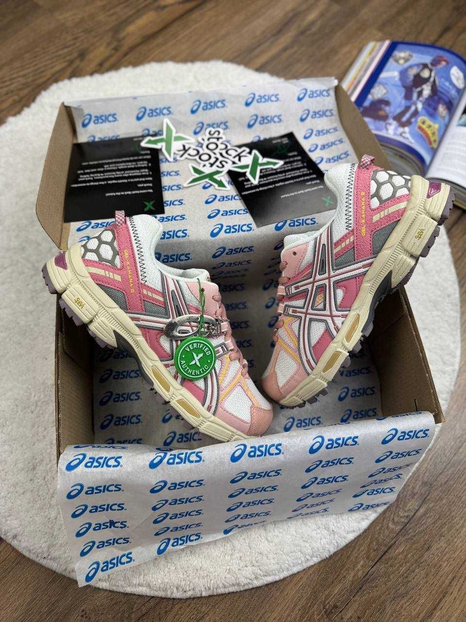 ТОПЧИК! Asics Gel-Kahana 8 Beige Pink 36 37 38 39 40 41 асікс пінк