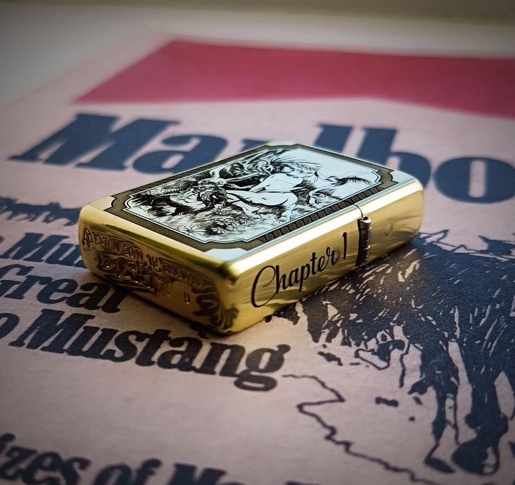 Новая оригинальная зажигалка Zippo Armor 168 с гравировкой Алиса