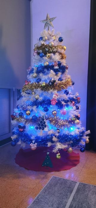 Árvore de Natal branca