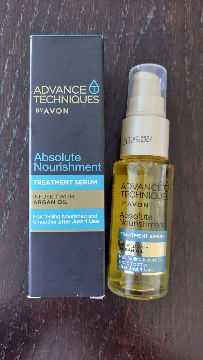 Avon Advance Techniques serum odżywcze do włosów z olejkiem argan