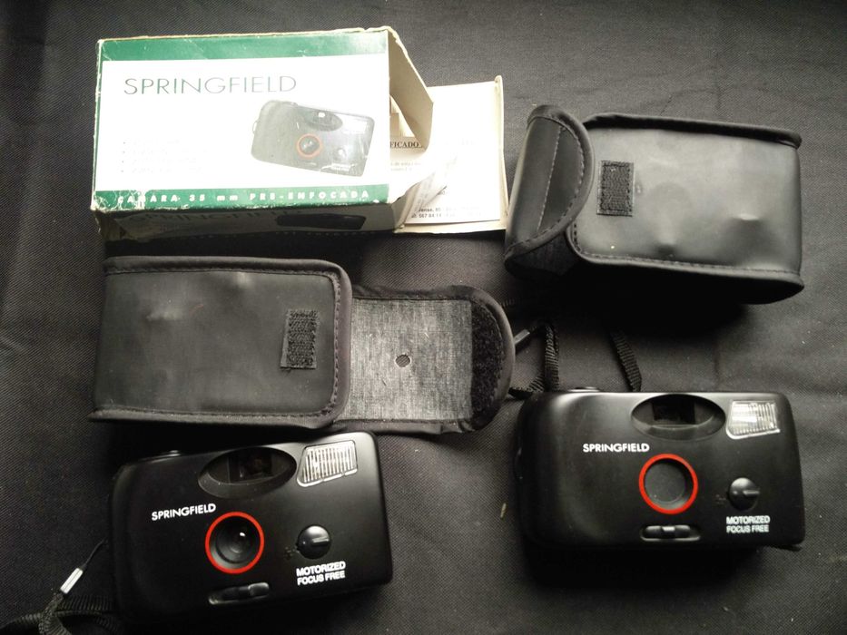 2 Máquinas Fotográficas analógicas Springfield::Novas
