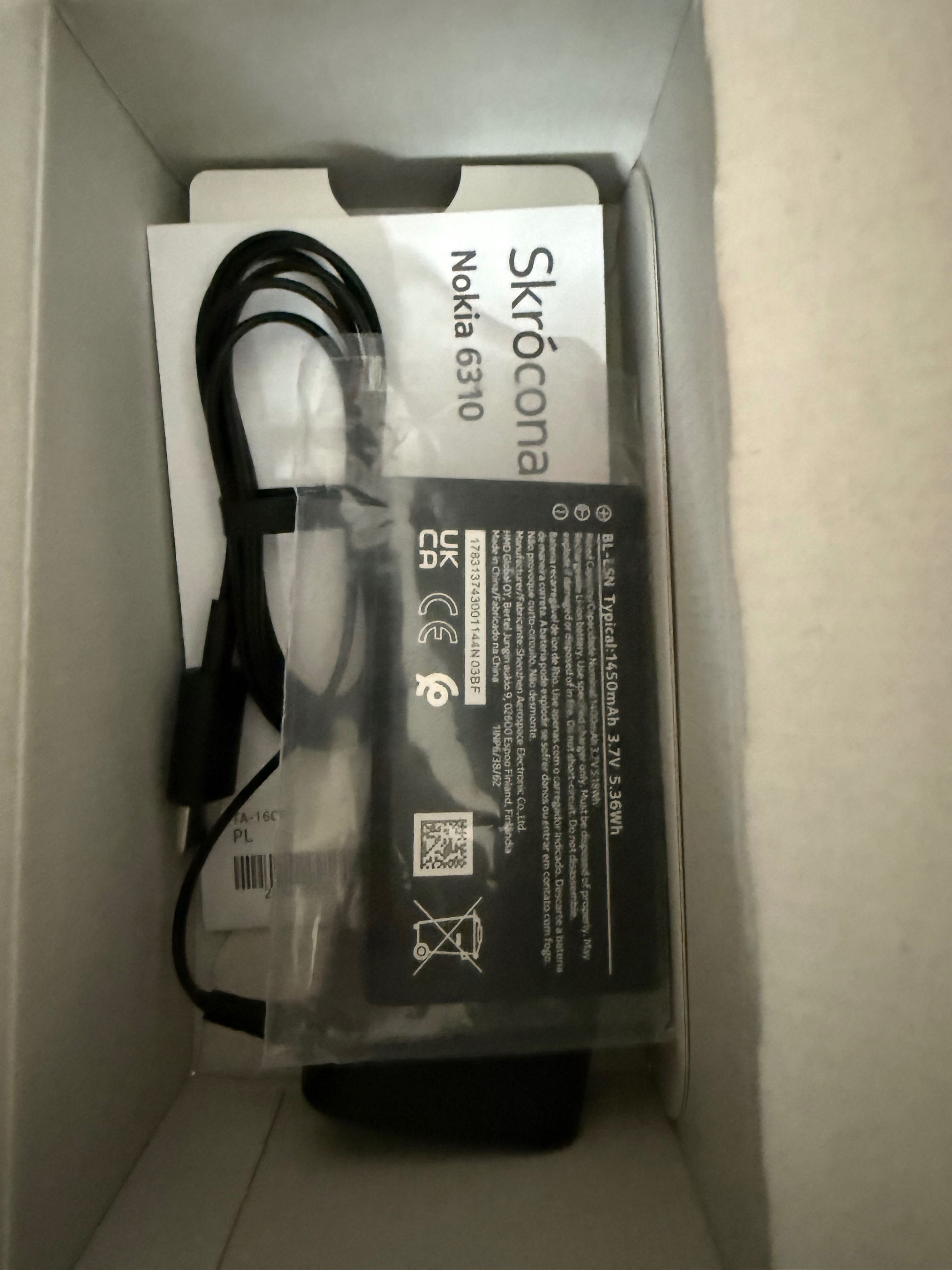 Nokia 6310 dual SIM czarny